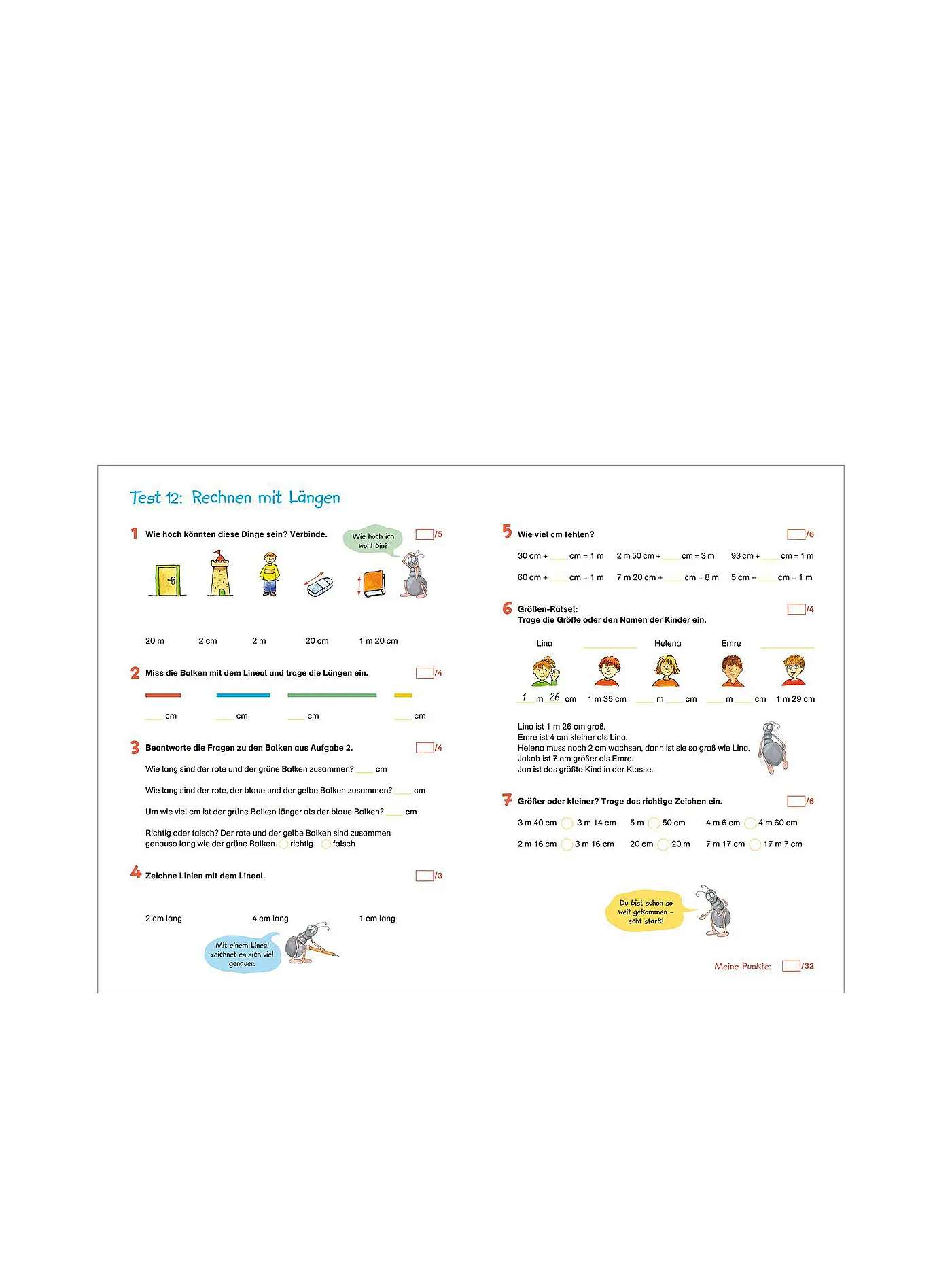 TESSLOFF VERLAG | Testheft - Fit für Mathe - 2. Klasse | 